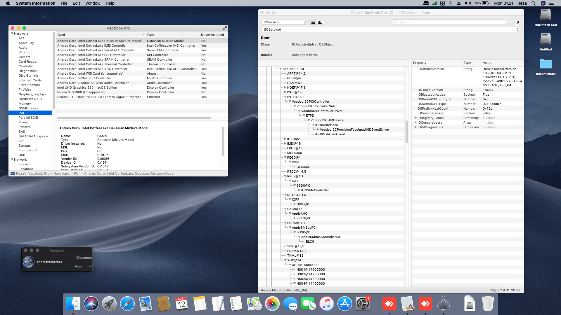 Asus ROG STRIX Hero II [Intel UHD 630 + I2C] 9